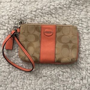 Coach wristlet
